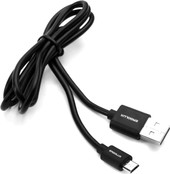 ELX-CDC01P-C02 ПРОМО USB Type-A - microUSB (1 м, черный)