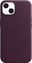 MagSafe Leather Case для iPhone 13 (темная вишня)