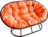 Мамасан 12100407 (черный/оранжевая подушка)