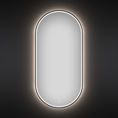Зеркало с фронтальной LED-подсветкой 7 Rays' Spectrum 172201600, 50 х 90 см (с сенсором и регулировкой яркости освещения)