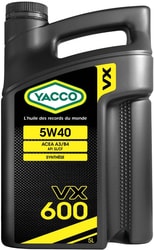 VX 600 5W-40 5л