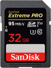 Extreme PRO V30 SDHC 32GB [SDSDXXG-032G-GN4IN]