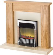 New England Oak And Cream Electric Fireplace Suite [448/2772]