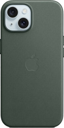 MagSafe FineWoven Case для iPhone 15 (зеленый)
