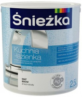 Kuchnia-Lazienka 2.5 л (901S, снежно-белый)