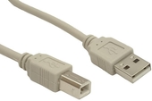 USB Type-A - USB Type-B UC5010-030C (3 м, серый)