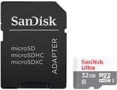 Ultra microSDHC Class 10 UHS-I 32GB (с адаптером)