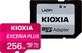 Exceria Plus microSDXC LMPL1M256GG2 256GB (с адаптером)