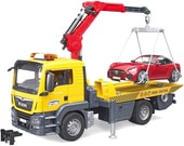 MAN TGS tow truck with roadster 03750