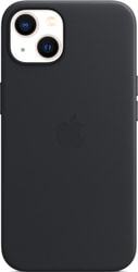 MagSafe Leather Case для iPhone 13 (темная ночь)