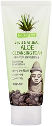 Пенка для умывания Jeju Natural Green Tea Cleansing Foam 120 г