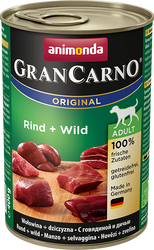 GranCarno Original Adult beef + game 0.8 кг