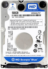 Blue 500GB (WD5000LPVX)