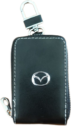 Авто с окошком с логотипом Mazda