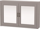 Шкаф с зеркалом Waterford 100 ОР0002964 (серый матовый)
