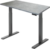 Electric Desk Compact 1360x800x36 мм (бетон чикаго/черный)