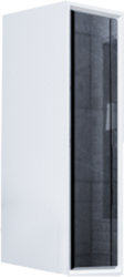 Шкаф-полупенал Seattle 30П У73220 (левый, черный камень)