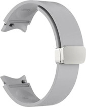 Flex Buckle силиконовый для Samsung Galaxy Watch4/5/6 (20 мм, серый)