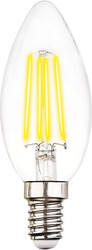 Filament LED C37-F 6W E14 4200K (60W) 220-240V 202115