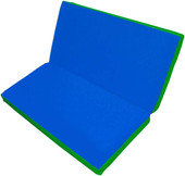 Складной 1x1x0.1м (зеленый/синий)