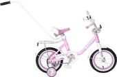 Princess 12 1s со светящимися колесами (розовый/белый)