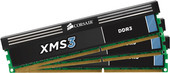 XMS3 3x4GB DDR3 PC3-12800 KIT (CMX12GX3M3B1600C9)