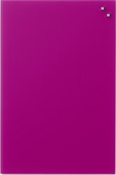 Magnetic Glass Board 40x60 (розовый) [10521]