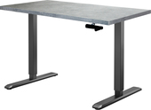 Manual Desk Spec. 1360x800x36 мм (бетон чикаго светло-серый/чер)