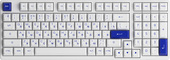 3098B White & Blue (Akko CS Jelly Purple)
