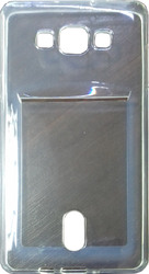 Накладной для Samsung Galaxy A7 (прозрачный)