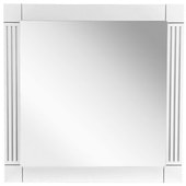 Зеркало Royal 100 АР0002744 (Белый-Патина серебро)