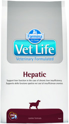 Vet Life Hepatic Dog 12 кг