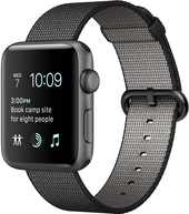 Watch Series 2 42mm Space Gray with Black Woven Nylon [MP072]
