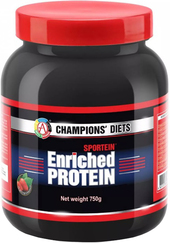 Protein Sportein Enriched (клубника, 750г)