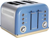 Accents 4 Slice Cornflower Blue Toaster (242007)