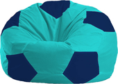Мяч Стандарт М1.1-286 (бирюзовый/темно-синий)