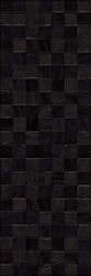 Eridan мозаика черный 600x200