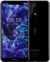Nokia 5.1 Plus (глянцевый черный)