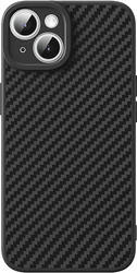Synthetic Fiber Series Magnetic для iPhone 15 Plus (черный)