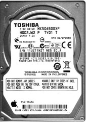 Toshiba 65GSXF 500GB (MK5065GSXF)