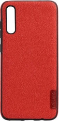 Textile Tpu для Samsung Galaxy A70 (красный)