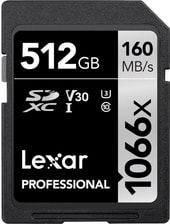 Professional 1066x SDXC LSD1066512G-BNNNG 512GB