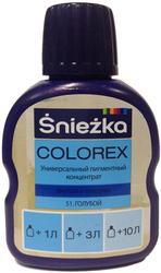 Colorex 0.1 л (№51, голубой)