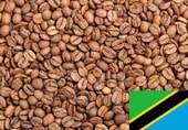 Арабика Танзания в зернах 1000 г