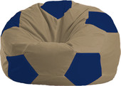 Мяч М1.1-85 (бежевый темный/синий)
