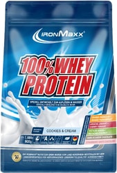 100% Whey Protein в пакете (печенье-сливки, 900 гр)