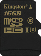 Gold microSDHC UHS-I (Class 3) U3 16GB [SDCG/16GBSP]