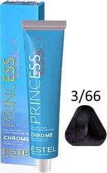Princess Essex Chrome 3/66 темный шатен фиолетовый интенсивный