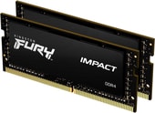 FURY Impact 2x16GB DDR4 SODIMM PC4-21300 KF426S15IB1K2/32