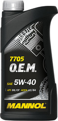 O.E.M. for Renault Nissan 5W-40 1л
